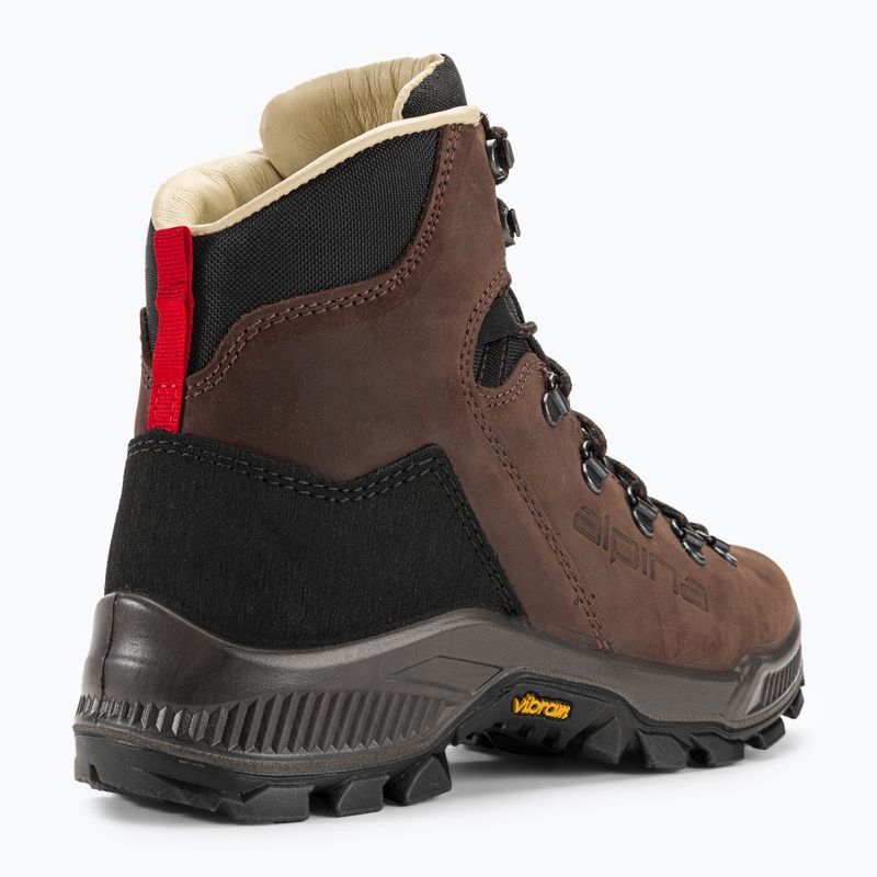 Взуття трекінгове жіноче Alpina Prima Mid dark brown 9