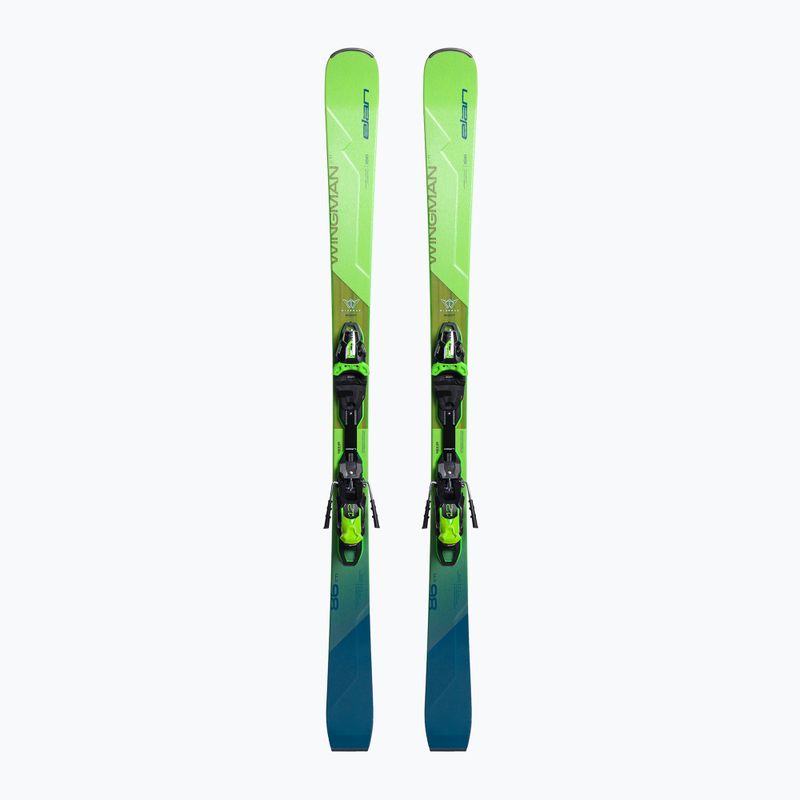 Лижі гірські Elan Wingman 86 CTI Fusion X + EMX 12 green