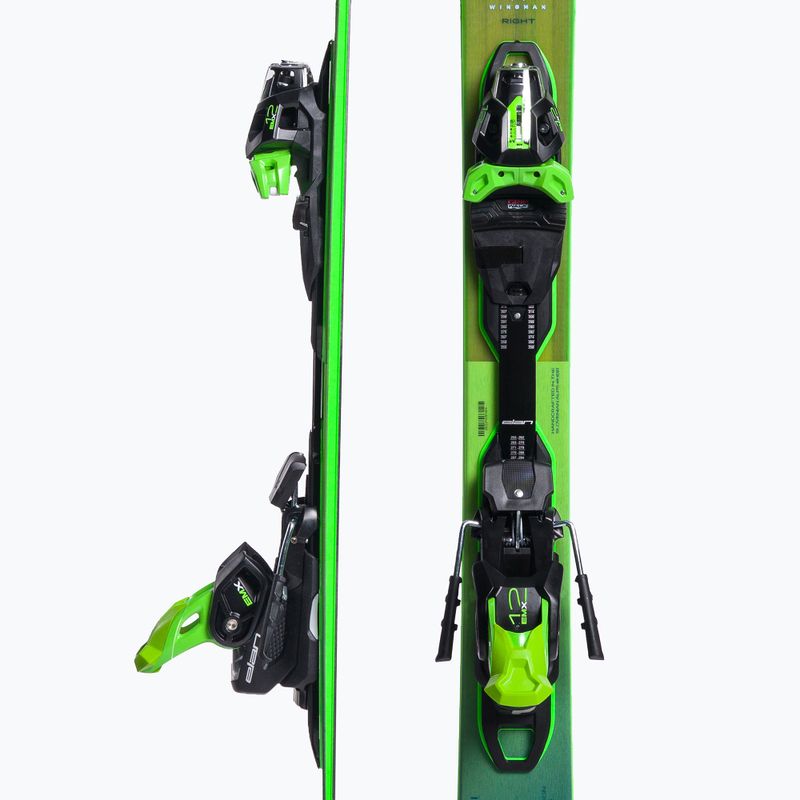 Лижі гірські Elan Wingman 86 CTI Fusion X + EMX 12 green 5