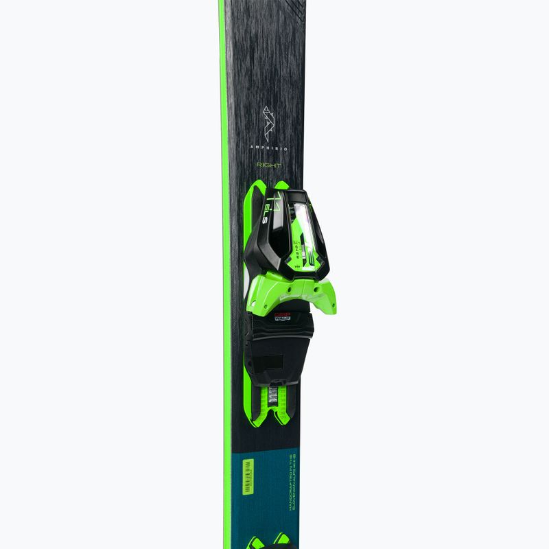 Лижі гірські Elan Amphibio 12 C PS + ELS 11 black/green 7