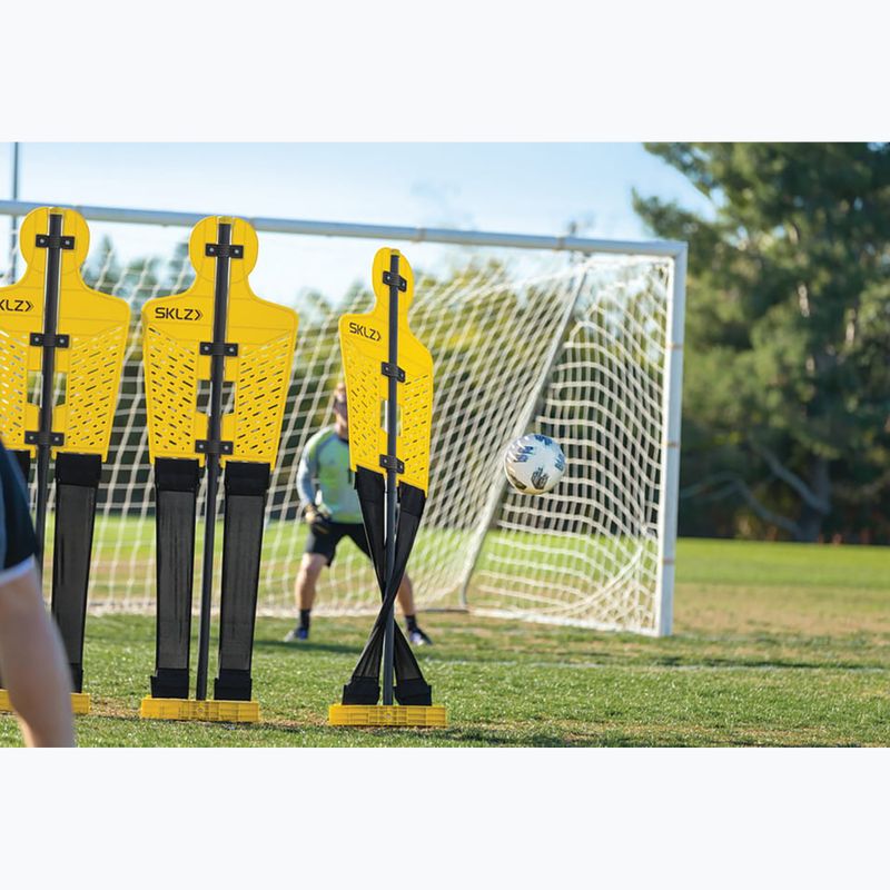 Манекен для тренувань SKLZ Pro Training Soccer Defender жовтий 7