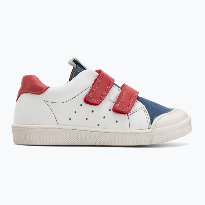 Кросівки barefoot дитячі Froddo Rosario white/red 2