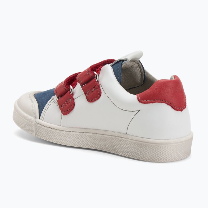 Кросівки barefoot дитячі Froddo Rosario white/red 3