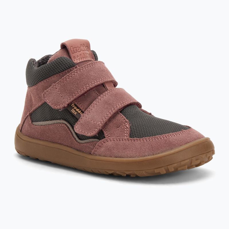 Черевики barefoot дитячі Froddo Tex Autumn grey/pink