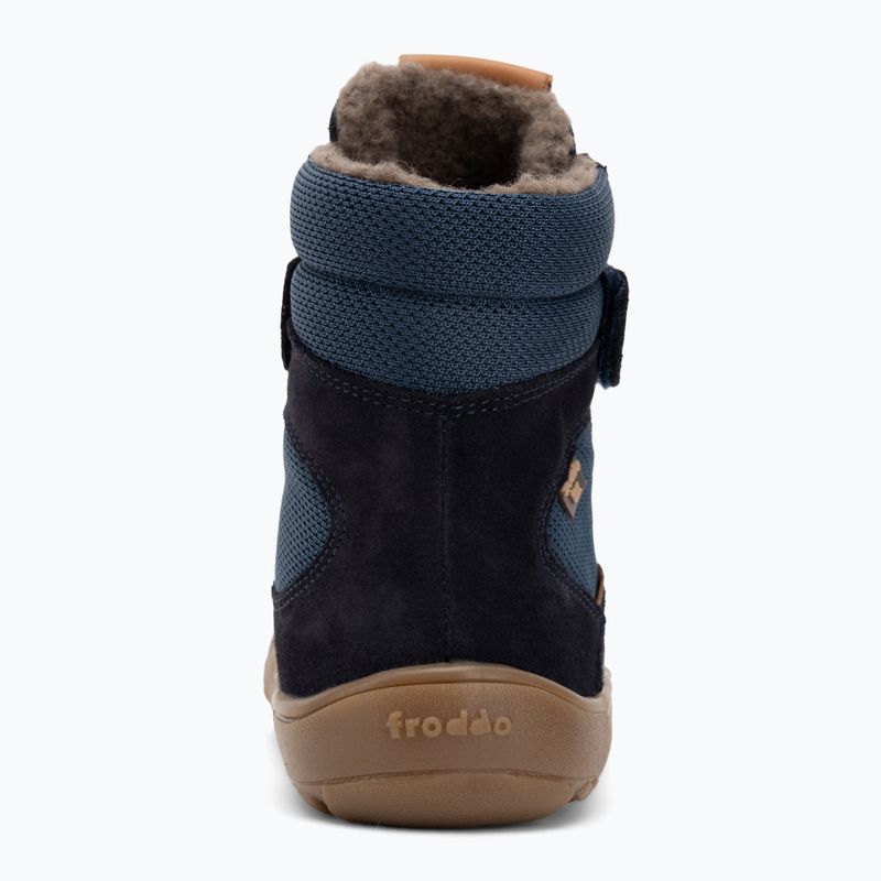 Черевики зимові barefoot дитячі Froddo Tex Winter dark blue 6