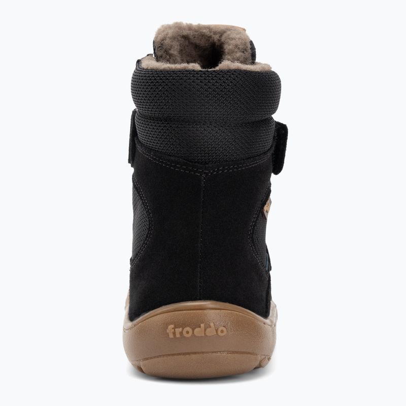Черевики зимові barefoot дитячі Froddo Tex Winter black 6