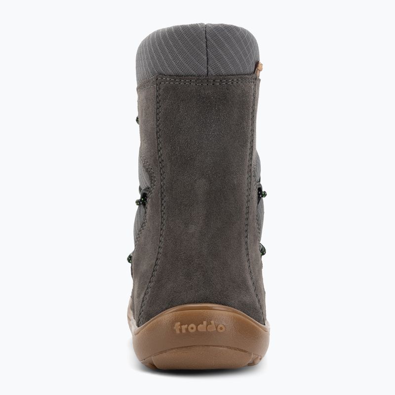 Черевики зимові barefoot дитячі Froddo Tex Track Wool grey 6