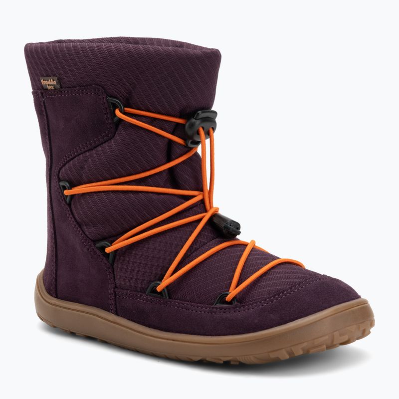 Черевики зимові barefoot дитячі Froddo Tex Track Wool purple