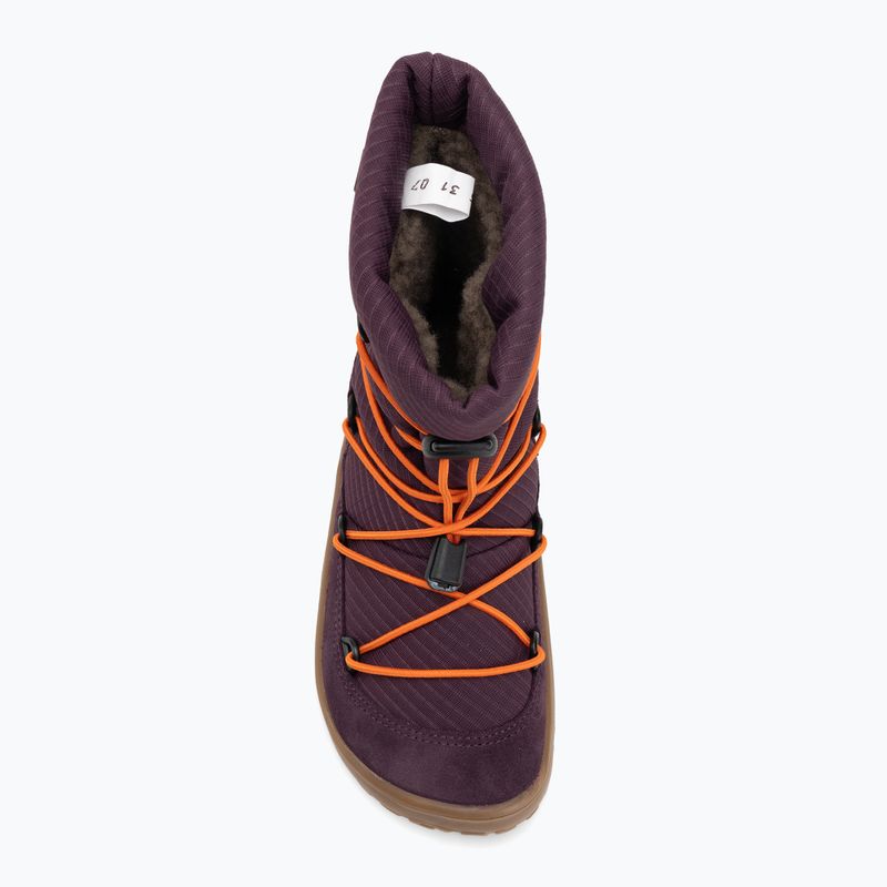 Черевики зимові barefoot дитячі Froddo Tex Track Wool purple 5