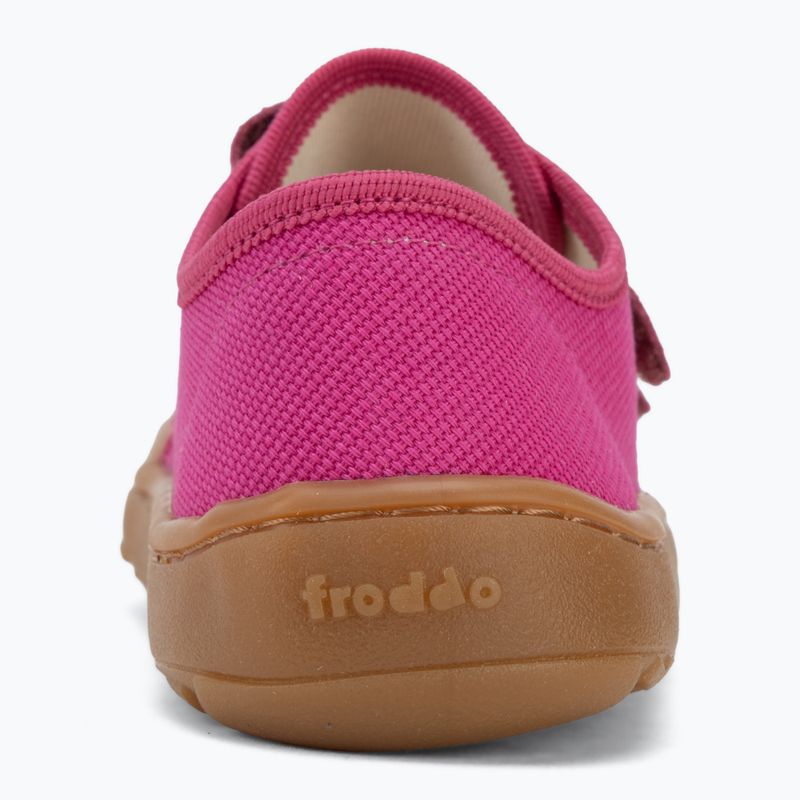 Кросівки barefoot дитячі Froddo Canvas fuxia 6