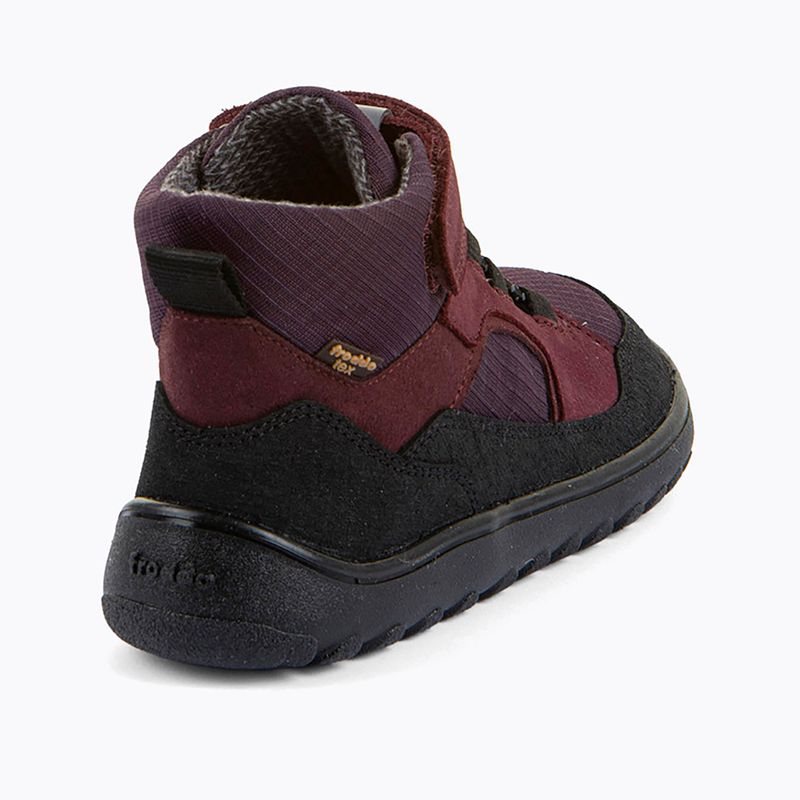 Черевики зимові barefoot дитячі Froddo Barefoot Up Path Tex dark bordeaux 5