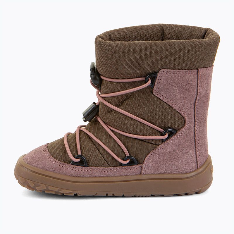 Черевики зимові barefoot дитячі Froddo Barefoot Tex Track Wool dark pink 2