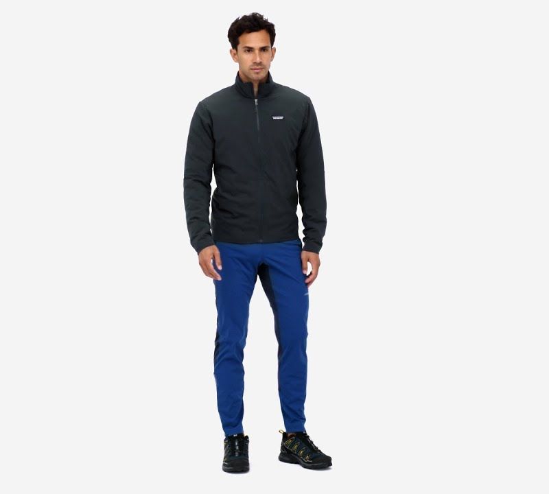 Куртка гибридна чоловіча Patagonia Thermal Airshed smolder blue 12