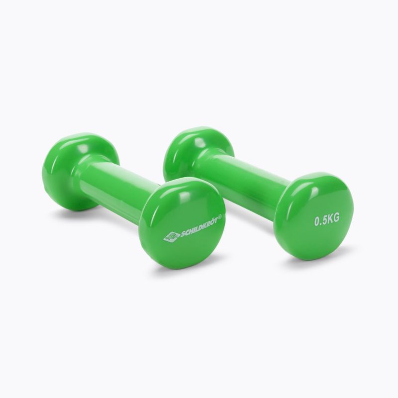 Гантелі Schildkröt 2x0,5кг set Vinyl Dumbbells 960004
