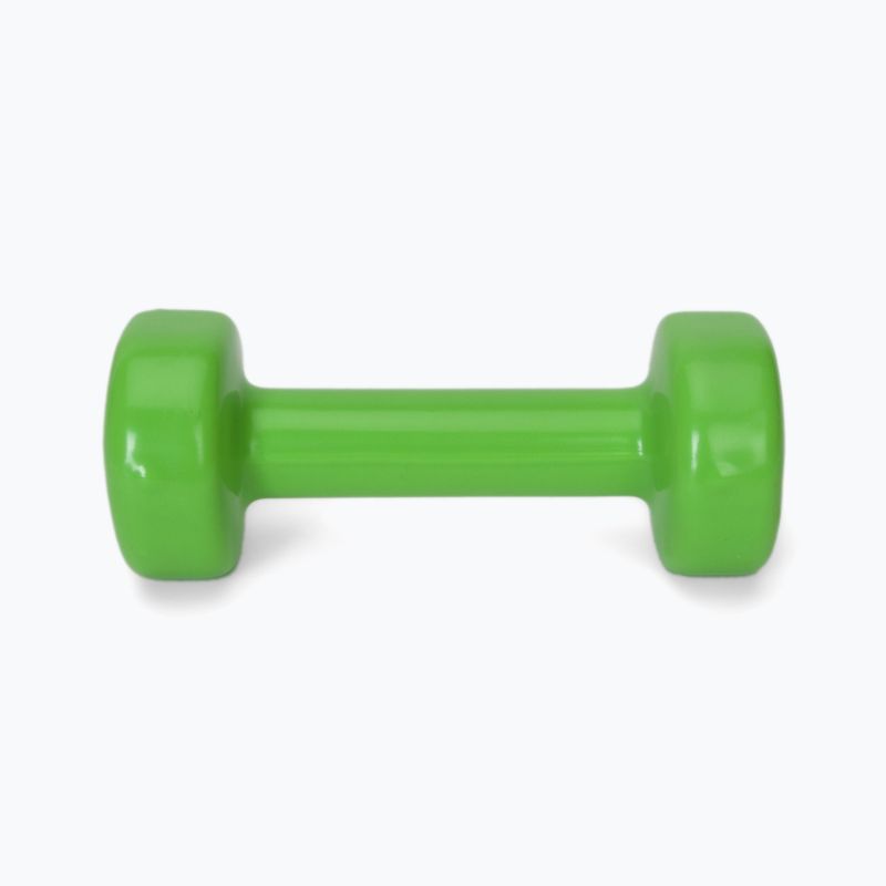 Гантелі вінілові Schildkröt set Vinyl Dumbbells 1кг зелені 960005 4
