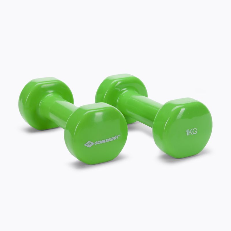 Набір гантелей Schildkröt set Vinyl Dumbbells in Suitcase 960010 5