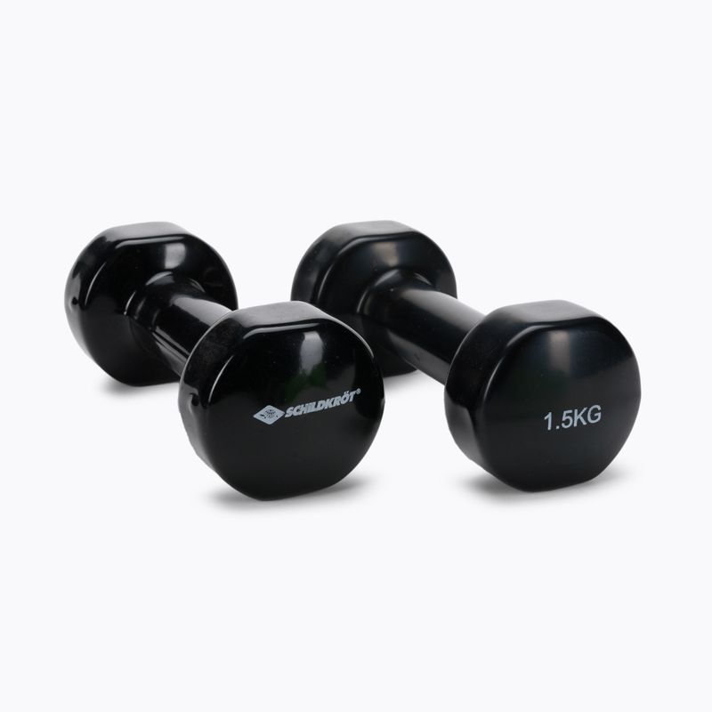 Набір гантелей Schildkröt set Vinyl Dumbbells in Suitcase 960010 6