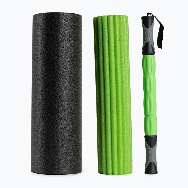 Ролики для масажу Schildkröt 3 in 1 Massage Roller зелені 960039