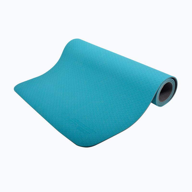 Килимок для йоги  Schildkröt Yoga Mat BICOLOR 4 мм бірюзовий 960068 5