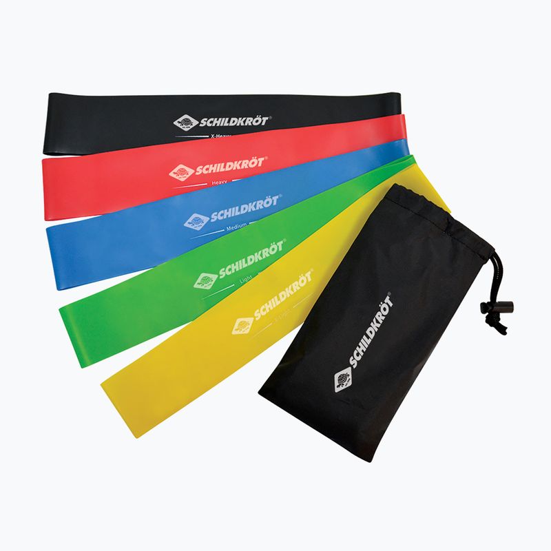 Гумки для вправ  Schildkröt set of 5 Mini Resistance Band 960126 2