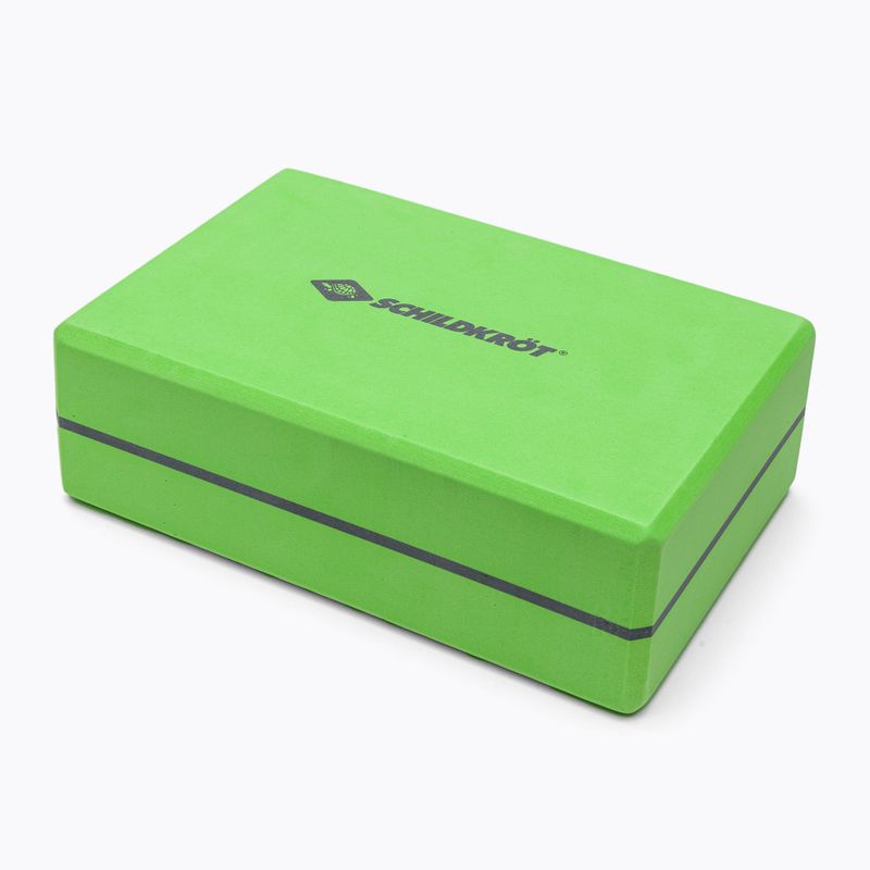 Блок для йоги  Schildkröt Yoga Block зелений 960130