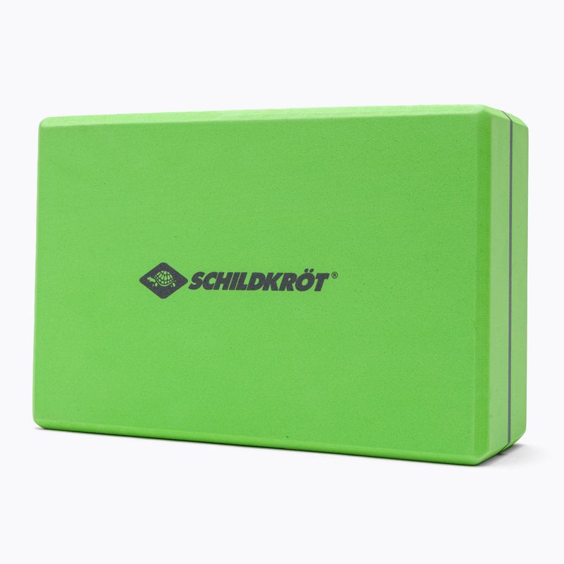 Блок для йоги  Schildkröt Yoga Block зелений 960130 3