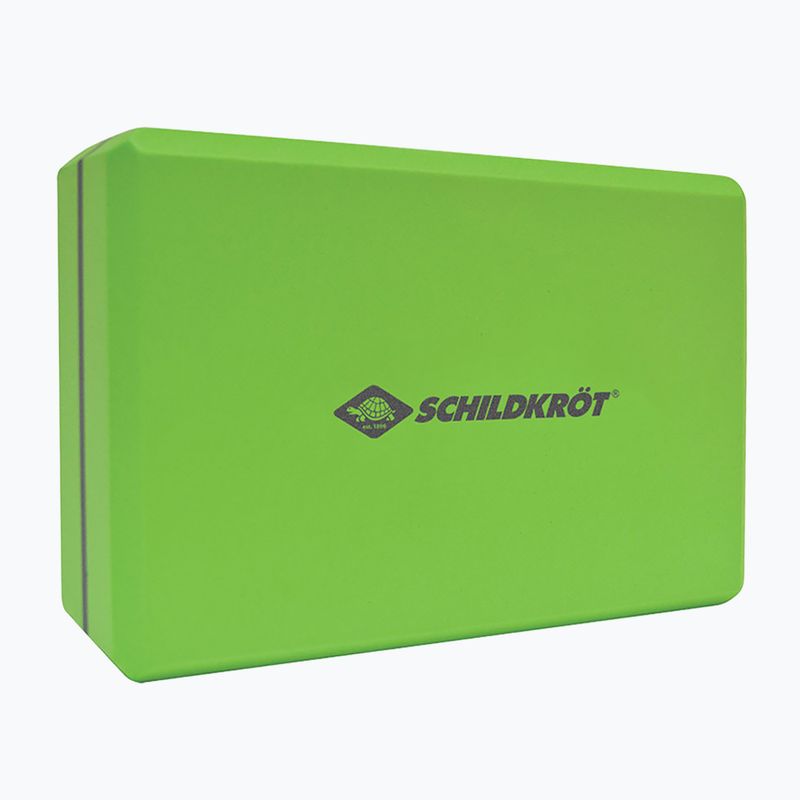 Блок для йоги  Schildkröt Yoga Block зелений 960130 7