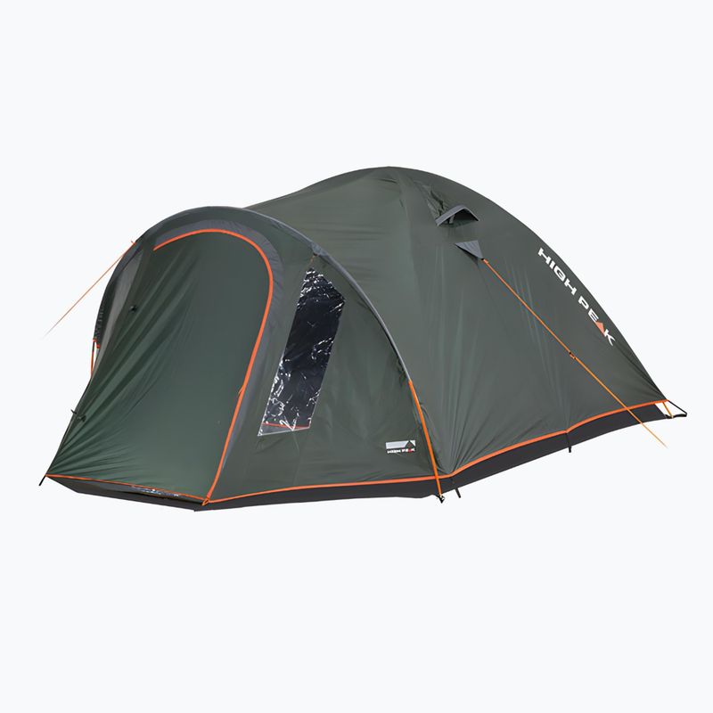 Намет кемпінговий для 3х осіб High Peak Nevada 3.1 deep forest 2