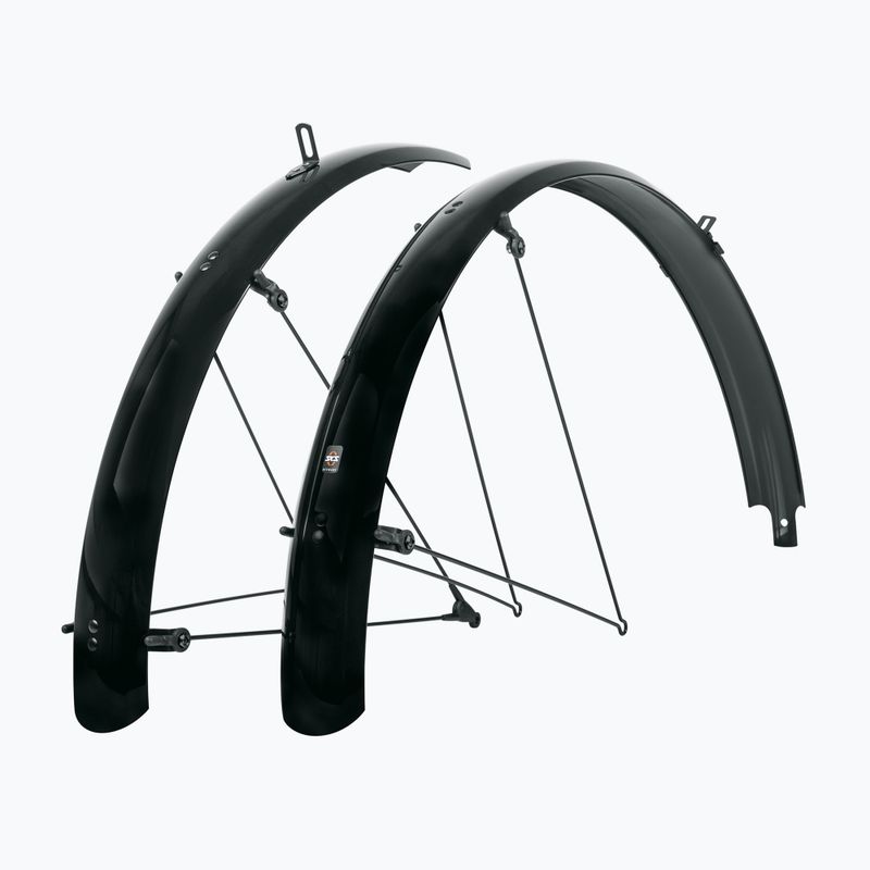 Крила велосипедні SKS Bluemels Basic set 28" / 35 мм black 2