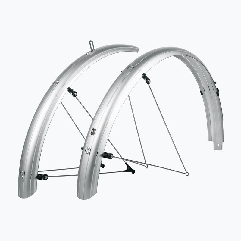 Крила велосипедні SKS Bluemels Basic set 28" / 35 мм silver