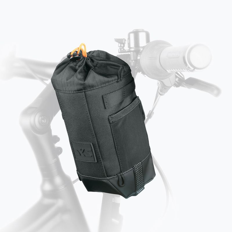 Велосипедна сумка на кермо SKS Urban Steambag 1.25 л чорна 5