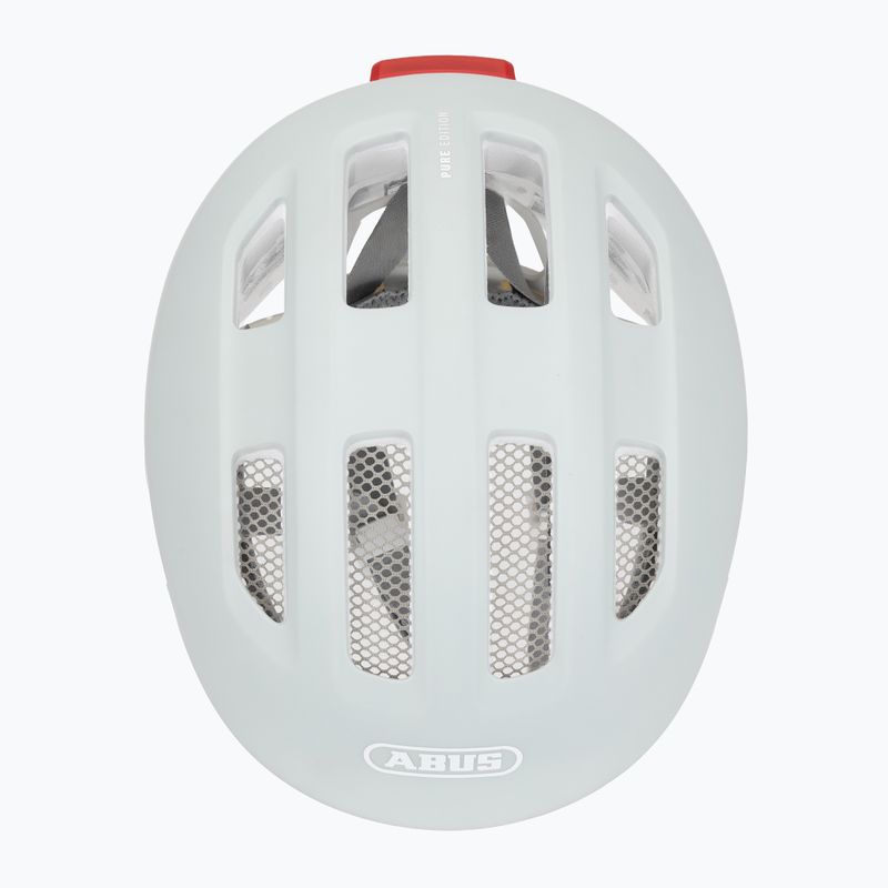 Шолом велосипедний дитячий ABUS Smiley 3.0 ACE LED pure mint 6