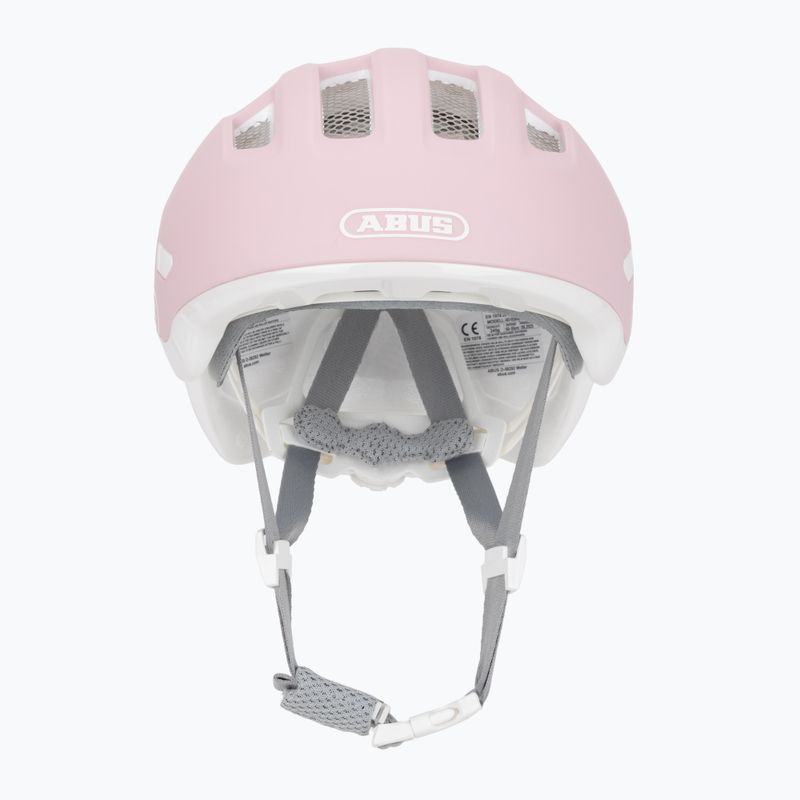 Шолом велосипедний дитячий ABUS Smiley 3.0 ACE LED pure rose 2