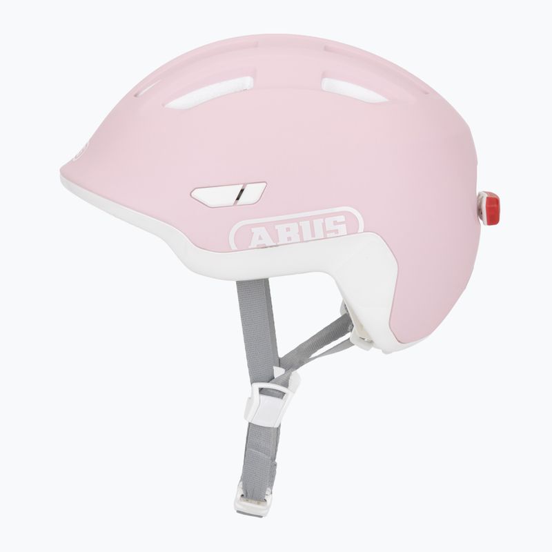 Шолом велосипедний дитячий ABUS Smiley 3.0 ACE LED pure rose 3