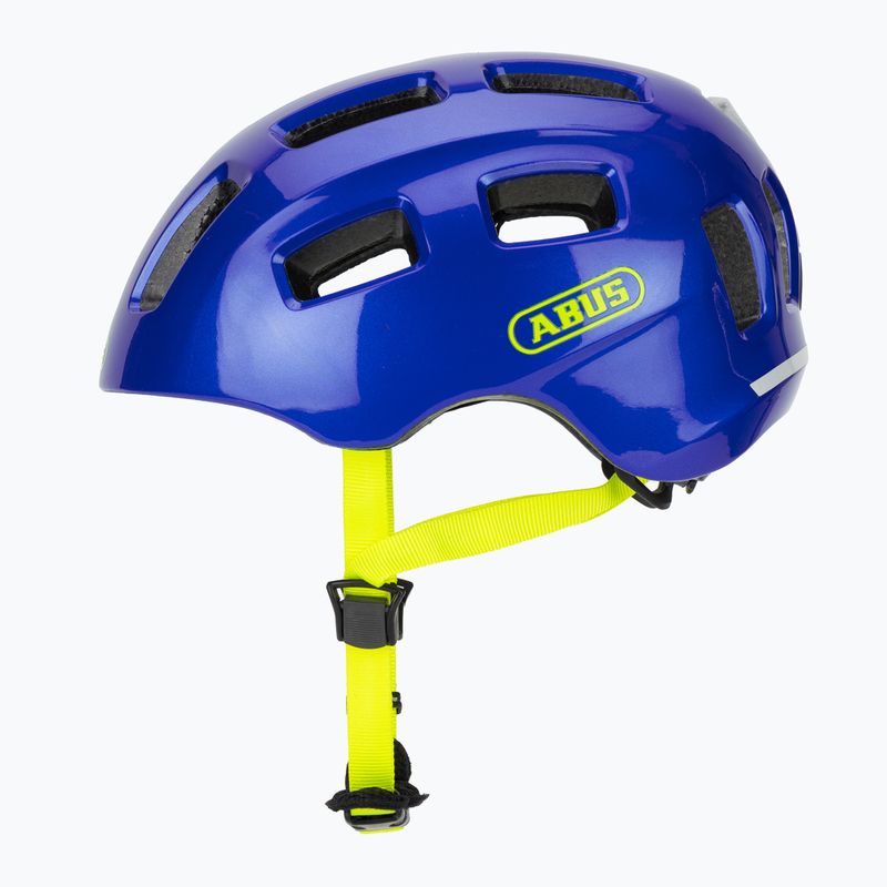 Шолом велосипедний дитячий ABUS Youn-I 2.0 sparkling blue 3