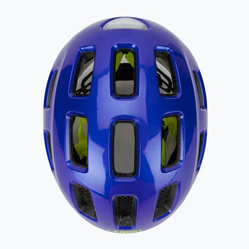 Шолом велосипедний дитячий ABUS Youn-I 2.0 sparkling blue 6