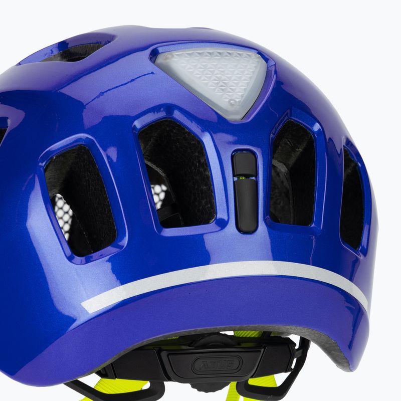Шолом велосипедний дитячий ABUS Youn-I 2.0 sparkling blue 7