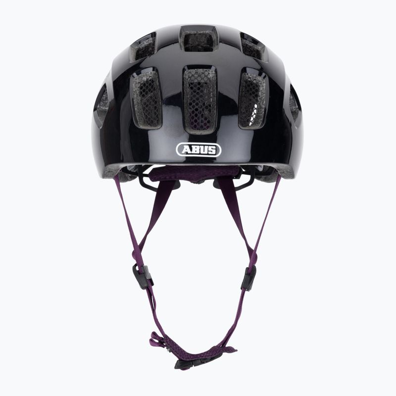 Шолом велосипедний дитячий ABUS Youn-I 2.0 black violet 2