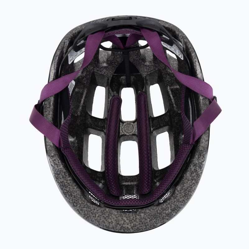 Шолом велосипедний дитячий ABUS Youn-I 2.0 black violet 5