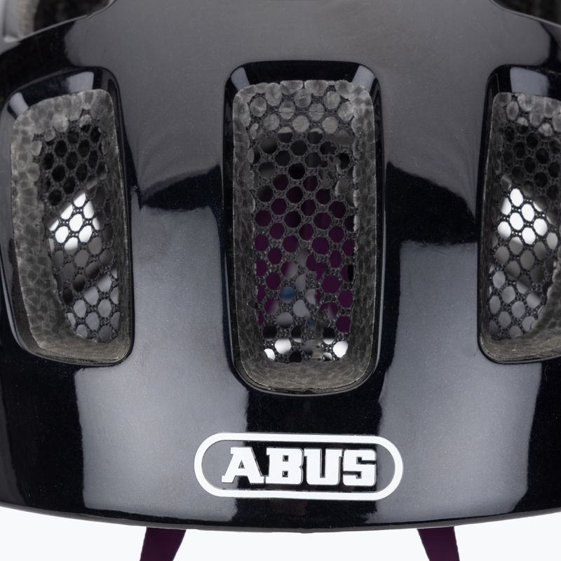 Шолом велосипедний дитячий ABUS Youn-I 2.0 black violet 7