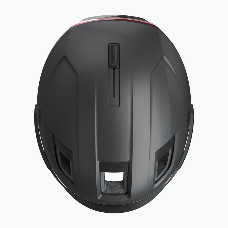Шолом велосипедний з поворотниками ABUS Hyp-e Ace volcano titan 6