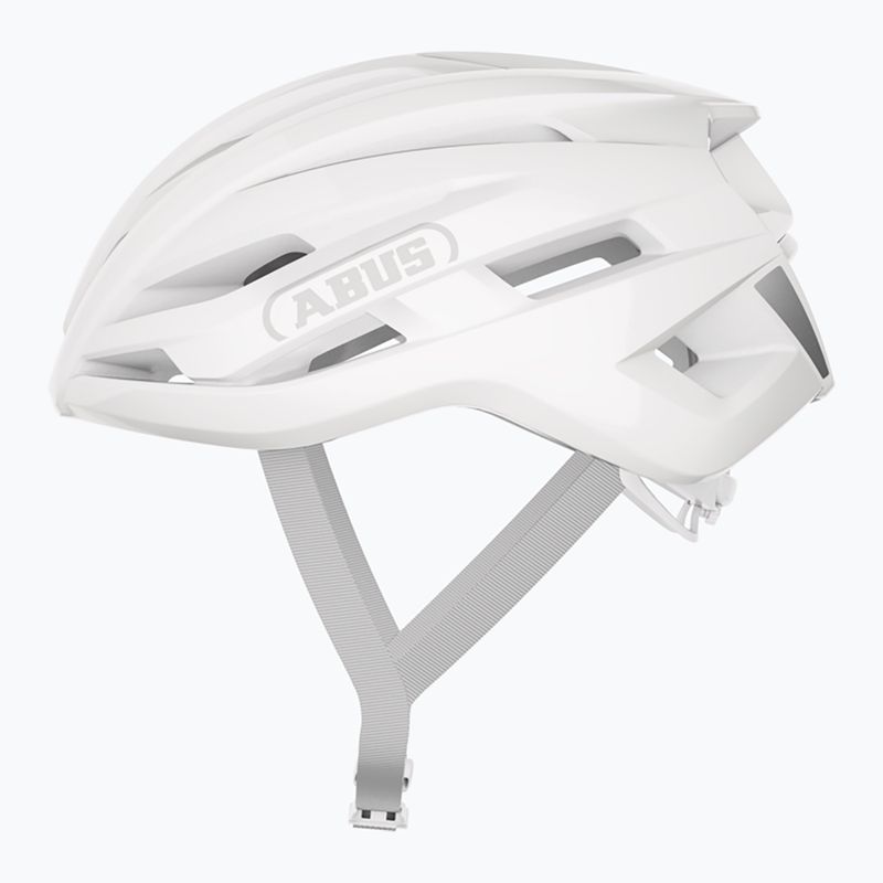 Шолом велосипедний ABUS StormChaser Ace pure white 2
