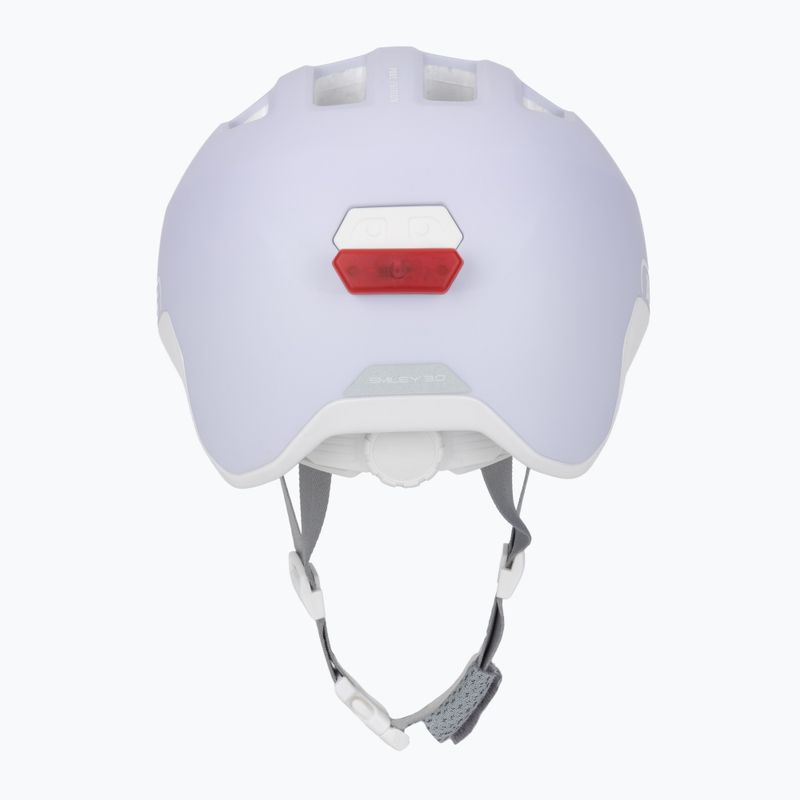Шолом велосипедний дитячий ABUS Smiley 3.0 ACE LED pure lavender 4