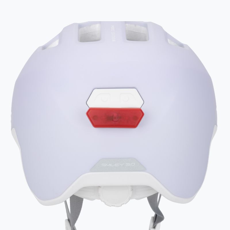 Шолом велосипедний дитячий ABUS Smiley 3.0 ACE LED pure lavender 9