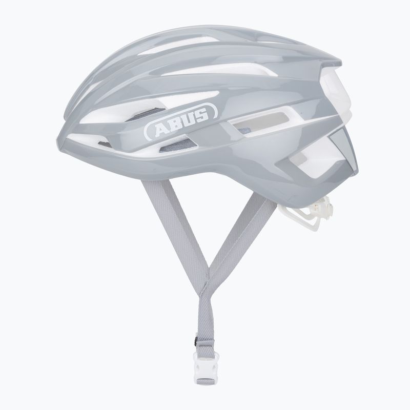 Шолом велосипедний ABUS StormChaser Ace pure grey 3