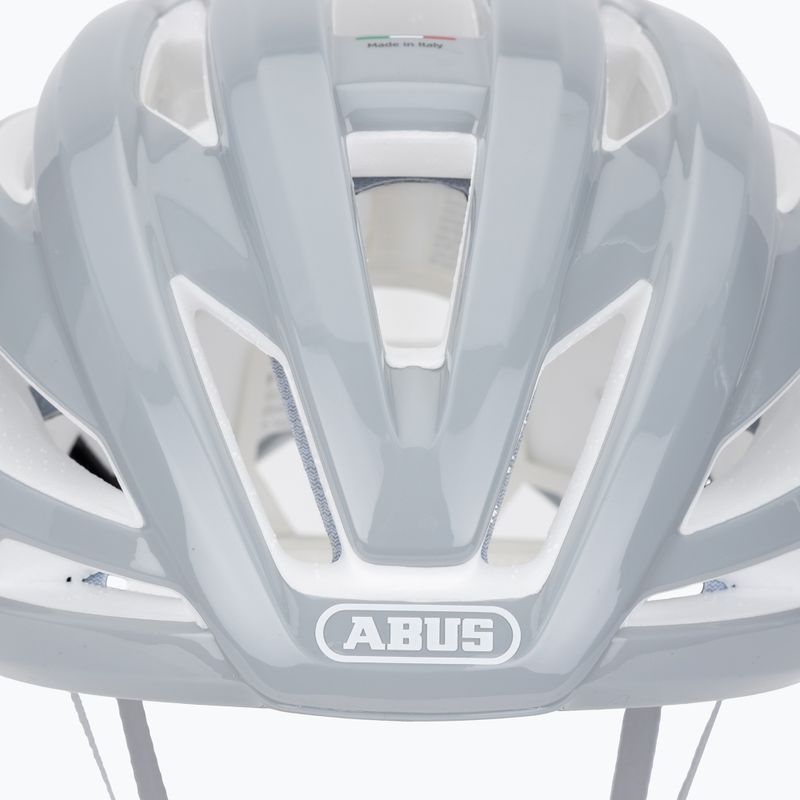 Шолом велосипедний ABUS StormChaser Ace pure grey 7