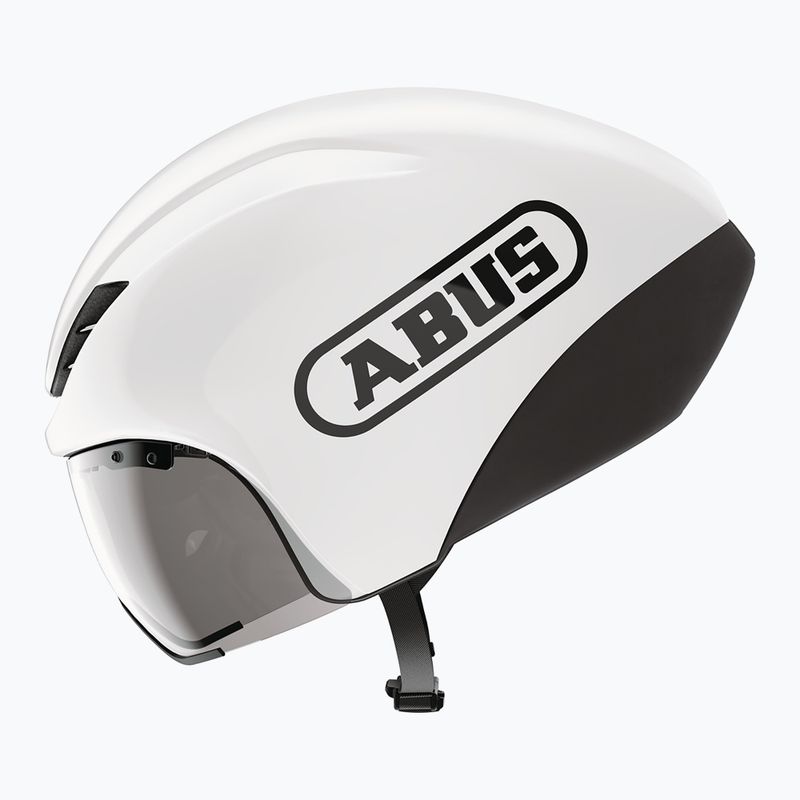Шолом велосипедний ABUS Gamechanger TT 1.1 shiny white 3
