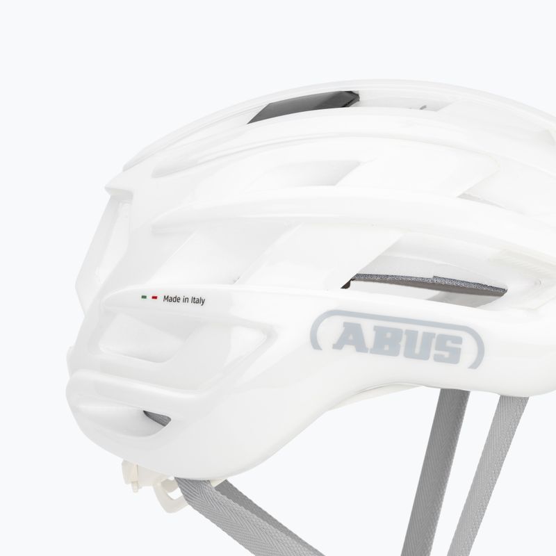 Шолом велосипедний ABUS Airbreaker 2.0 pure white 7