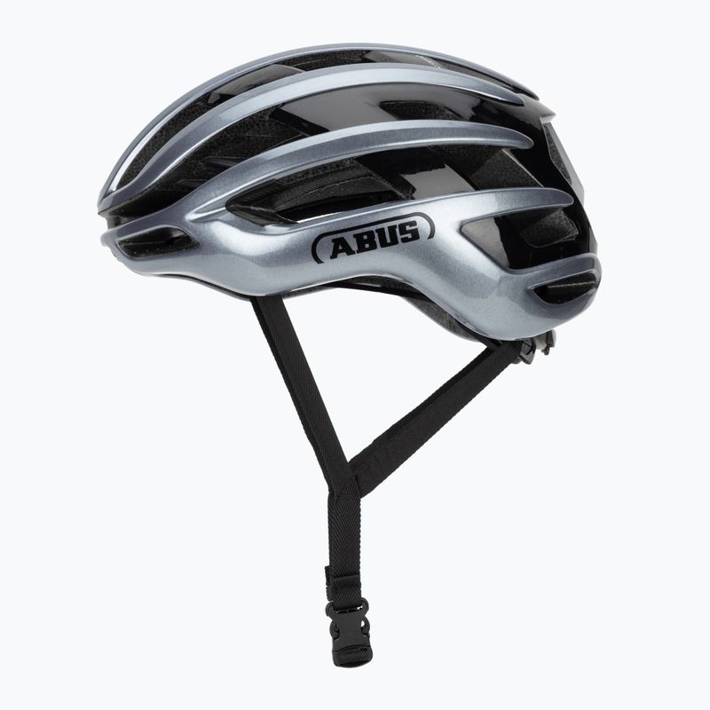 Шолом велосипедний ABUS Airbreaker 2.0 graphite silver 3