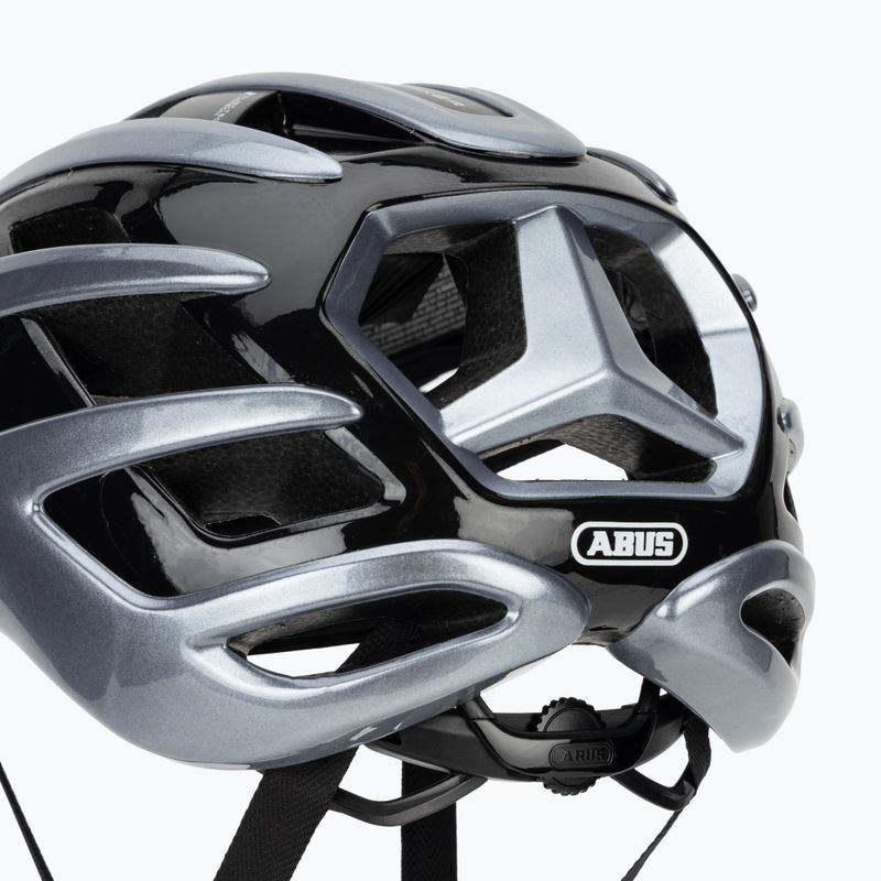 Шолом велосипедний ABUS Airbreaker 2.0 graphite silver 8